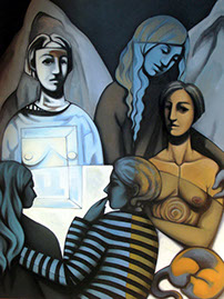 Pintura figurativa simbolista del siglo XXI